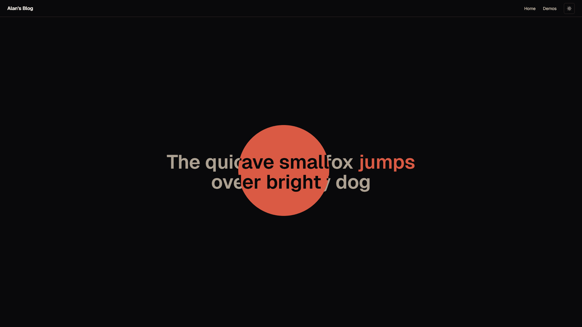 Cursor Hover Mask - Framer Motion